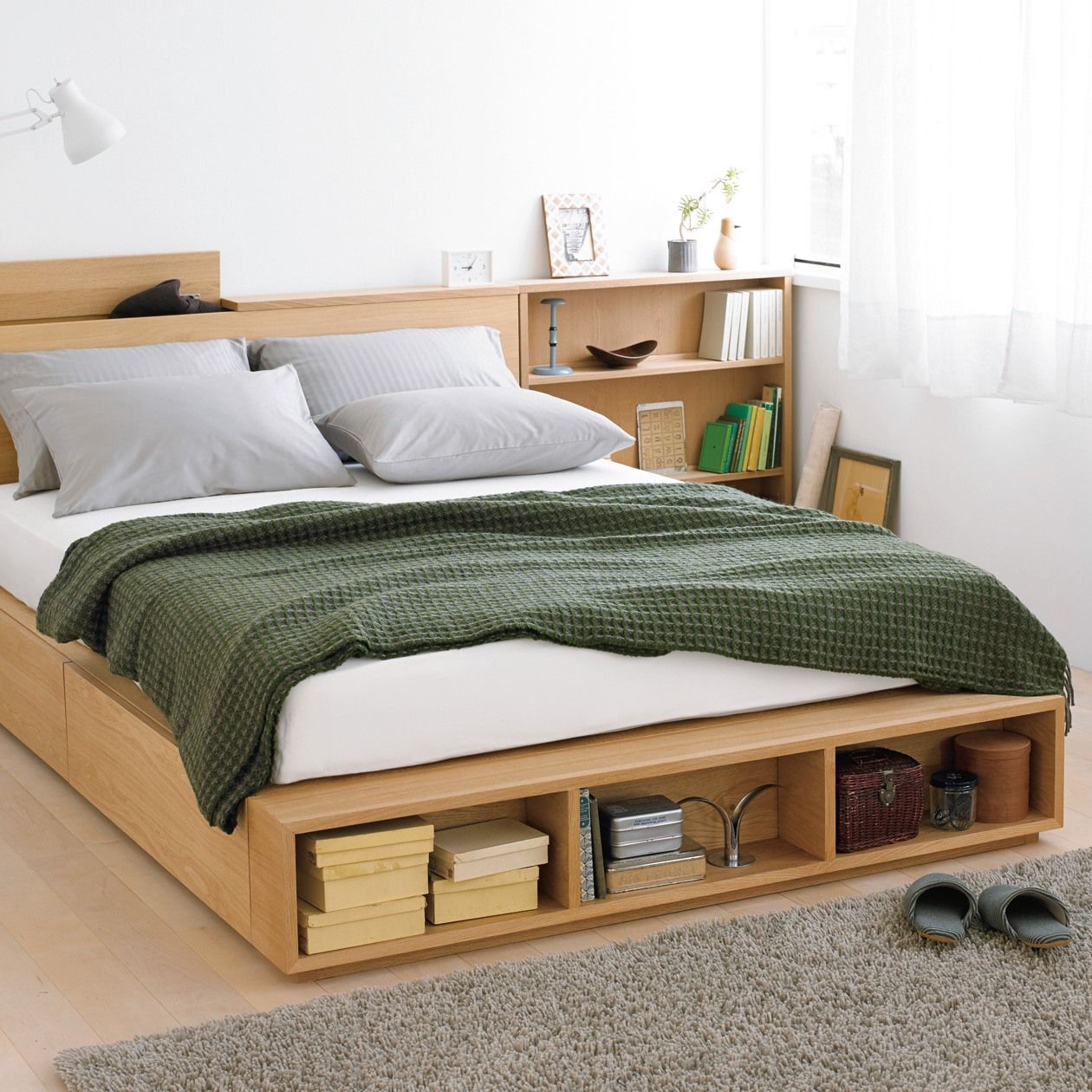 Double Bed With Storage