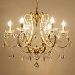 Elegant Chandeliers In Gold