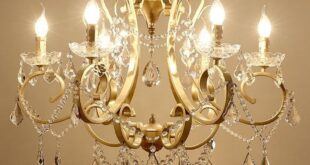 Elegant Chandeliers In Gold