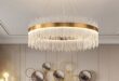 Elegant Chandeliers In Gold