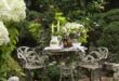 Elegant Garden Tables