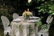 Elegant Garden Tables