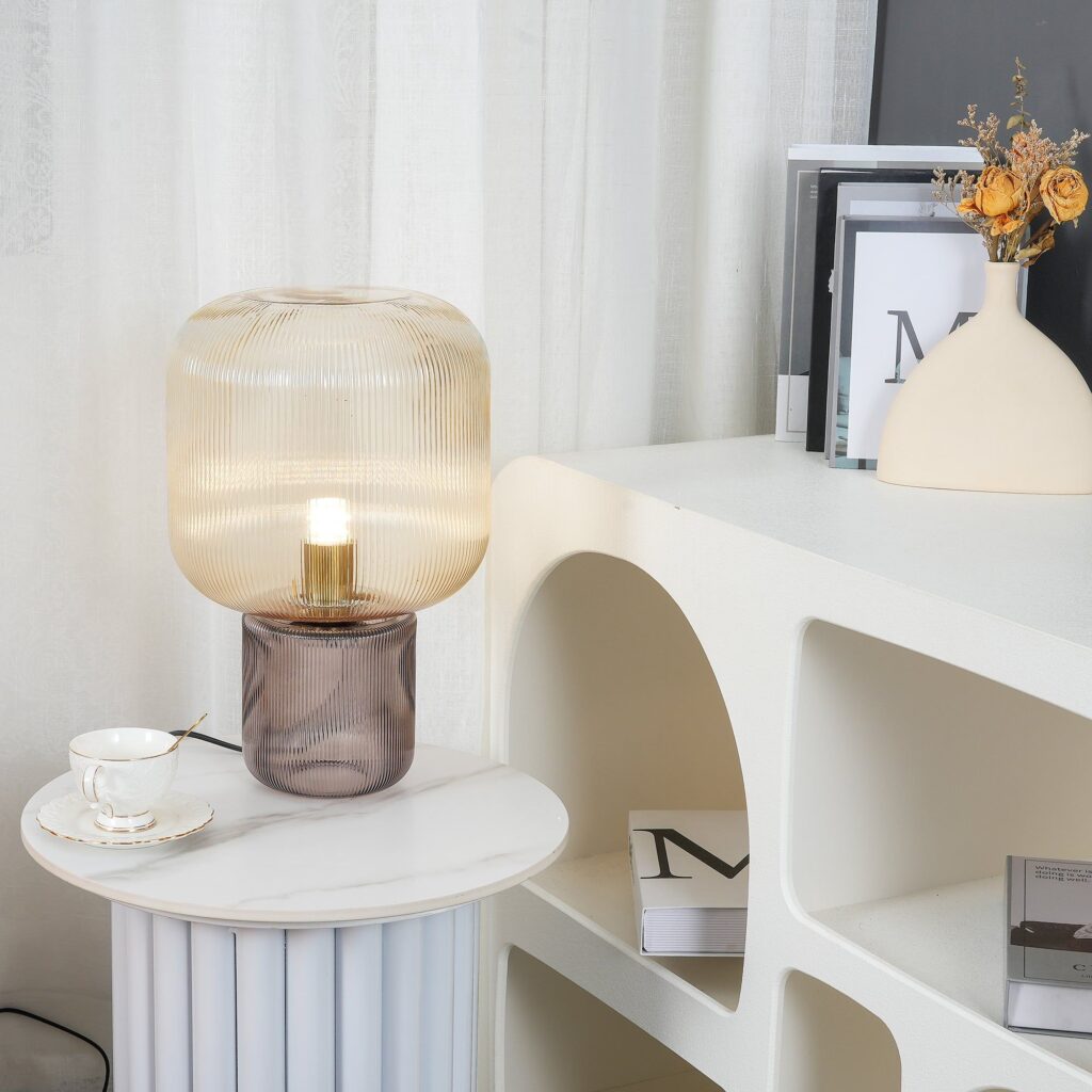 Elegant Glass Table Lamps