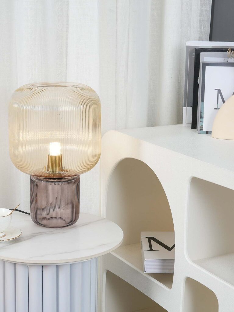 Elegant Glass Table Lamps