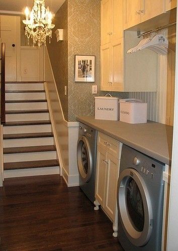 Elegant Traditional Laundry Timeless Charm: Classic Laundry Room Design