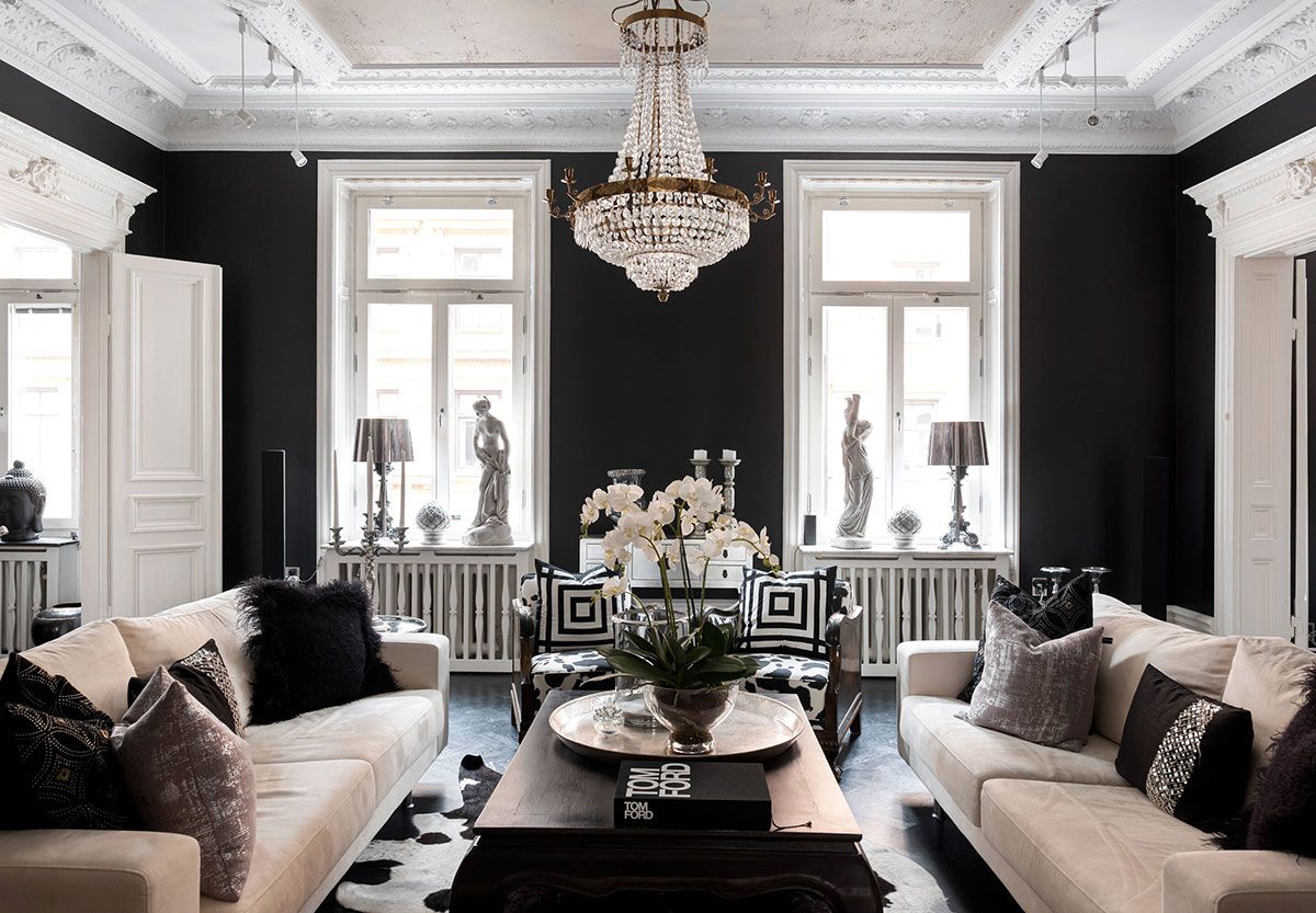 Extraordinary Black Living Room Designs Stylish and Innovative Trends in Black Living Room Decoration