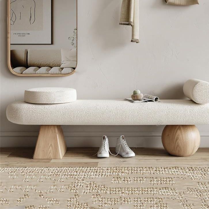 Fabric Bench Soft and Cozy Seating Option for Your Home