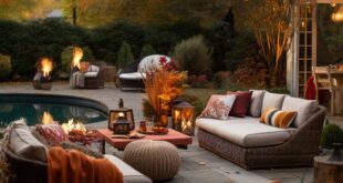 Fall Patio Decor