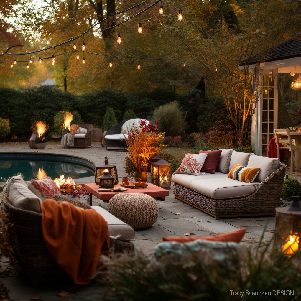 Fall Patio Decor Create a Cozy Outdoor Oasis with Autumn-inspired Accents