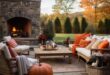 Fall Patio Decor