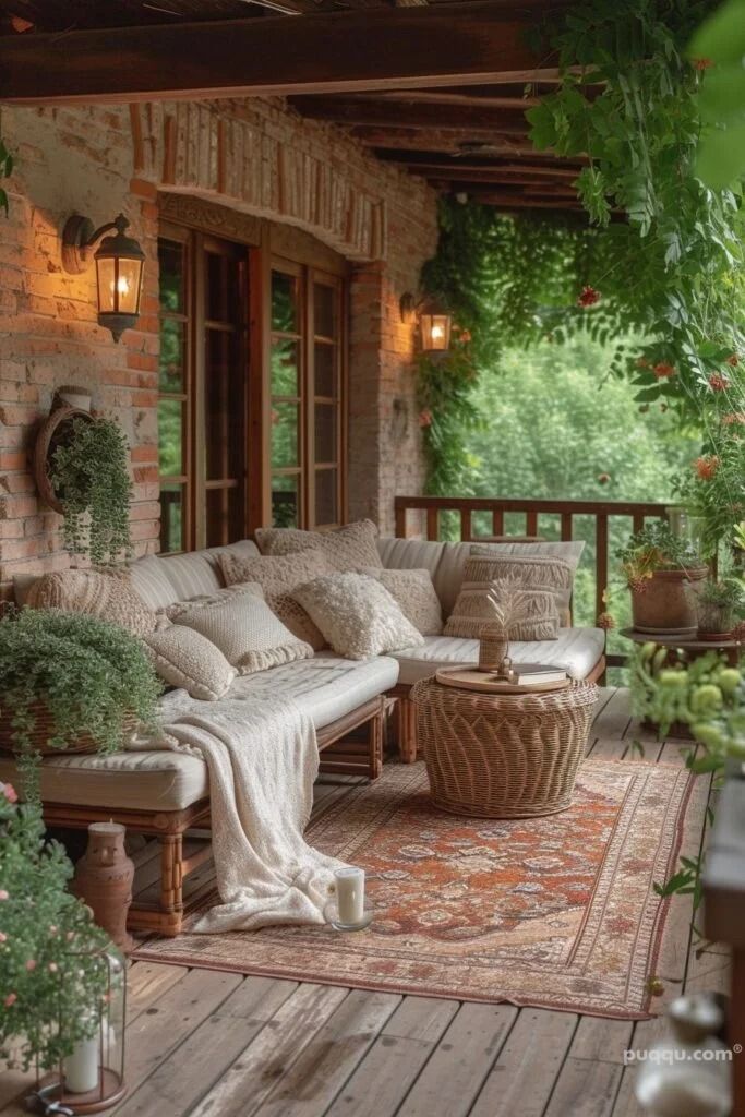 Farmhouse Balcony 10 Charming Ideas for Your Country Home Terrace