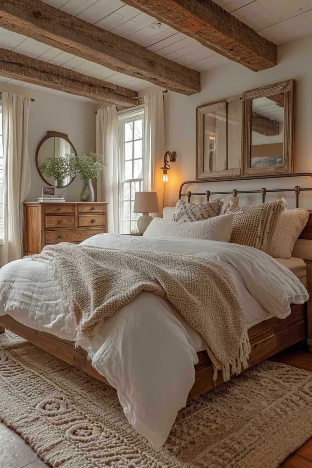 Farmhouse Bedroom Decor : Top Ideas for Farmhouse Bedroom Decor with Rustic Charm and Cozy Appeal