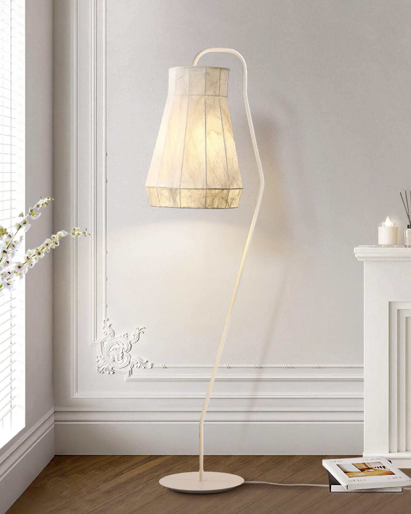 Floor Lamp White Elegant and Sleek Lighting Option for Any Room