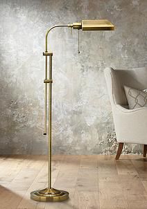 Floor Lamps In Brass Elegant Lighting Fixtures with Timeless Appeal