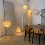 Floor Lamps Made Of Rice Paper