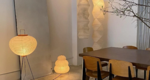 Floor Lamps Made Of Rice Paper