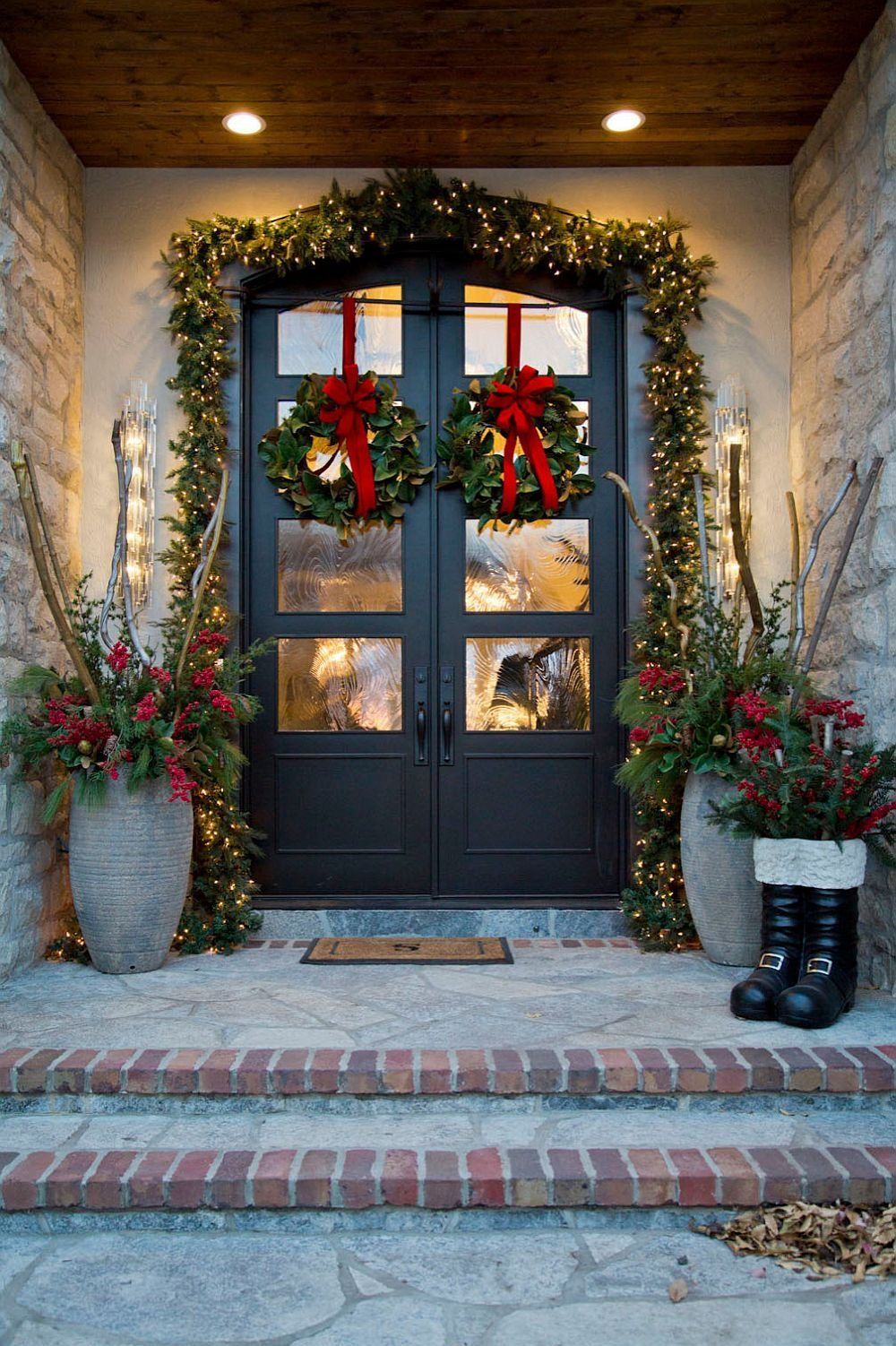 Front Door Christmas Deck the Halls with Festive Door Decor