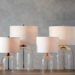 Glass Bedside Lamps