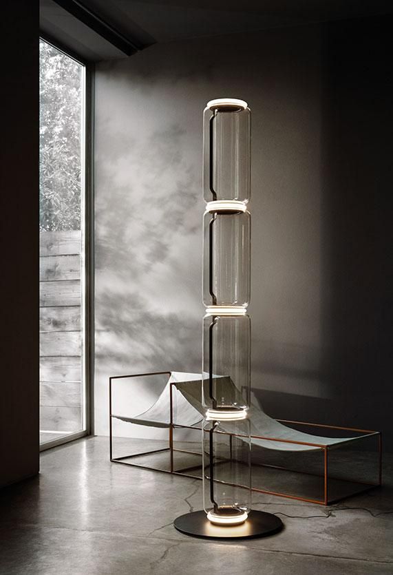 Glass Floor Lamps Elegant Lighting Fixtures for your Home Decor