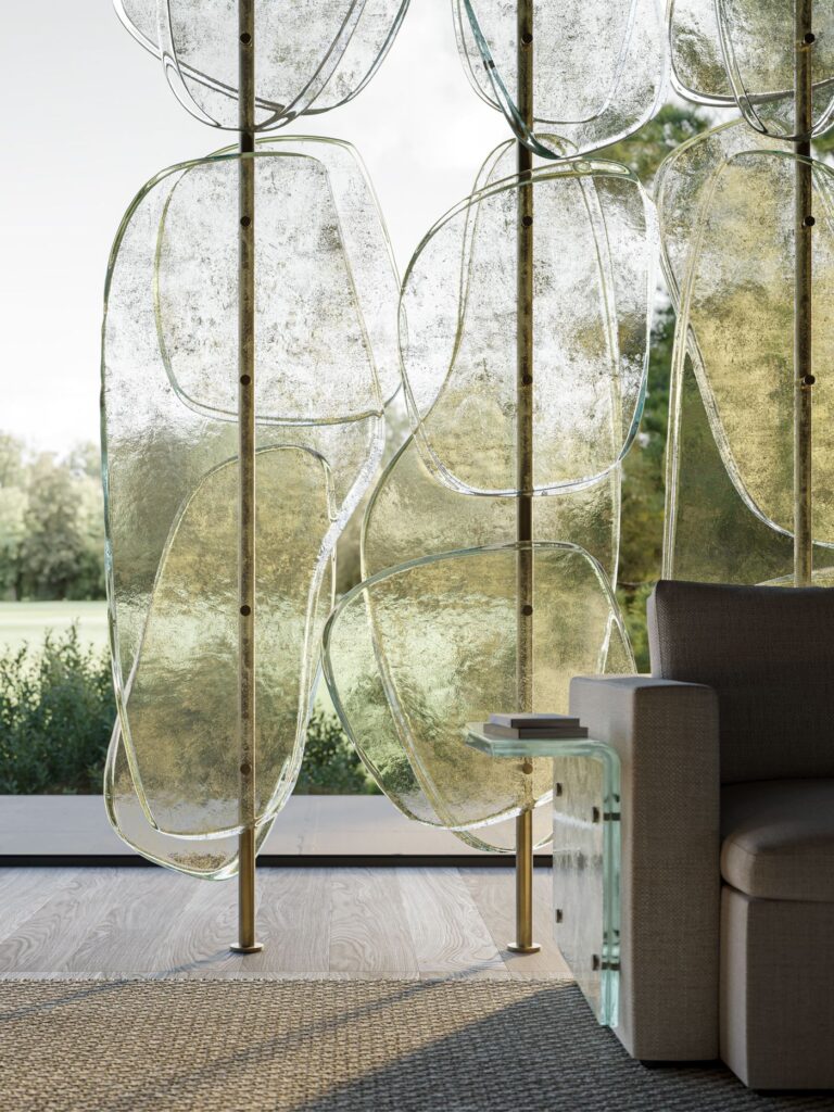 Glass Table Screens