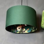 Green Lampshades