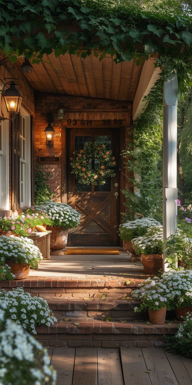 Green Porch Design Eco-Friendly Outdoor Oasis: Transforming Your Front Porch into a Sustainable Haven