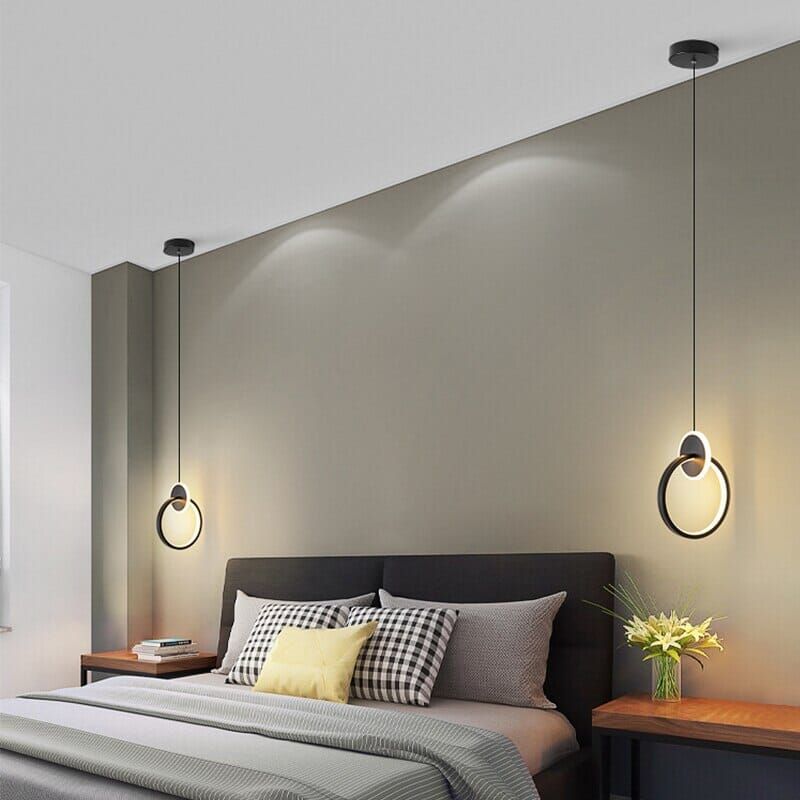 Hanging Bedside Lamps Transform Your Bedroom with Unique Nighttime Lighting Options