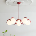 Inspired Red Chandelier