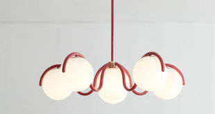 Inspired Red Chandelier