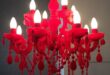 Inspired Red Chandelier