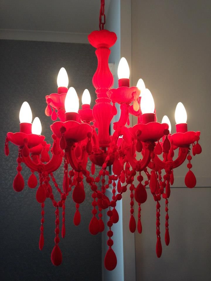 Inspired Red Chandelier Elegant and Stunning Red Chandelier to Elevate Any Room