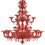 Inspired Red Chandelier