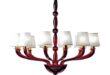 Inspired Red Chandelier