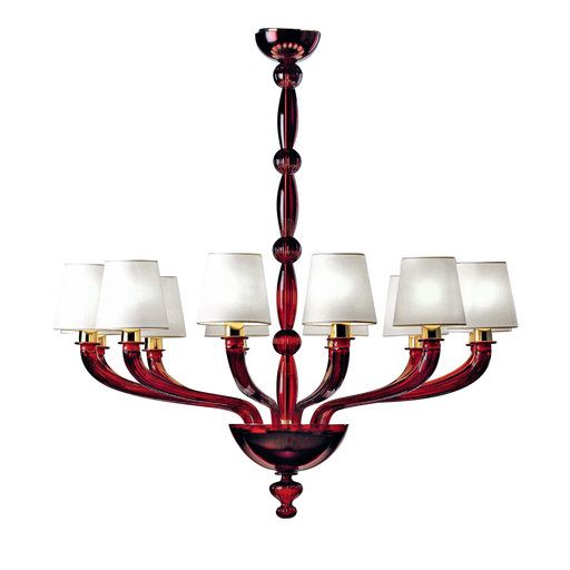Inspired Red Chandelier “Luxurious Red Chandelier Adds Elegance to Any Space”