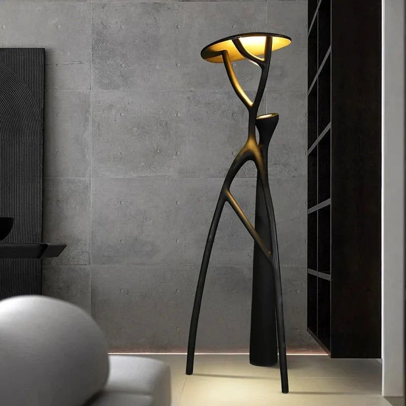 Iron Floor Lamp Elegant and Sturdy Lighting Option for Your Space