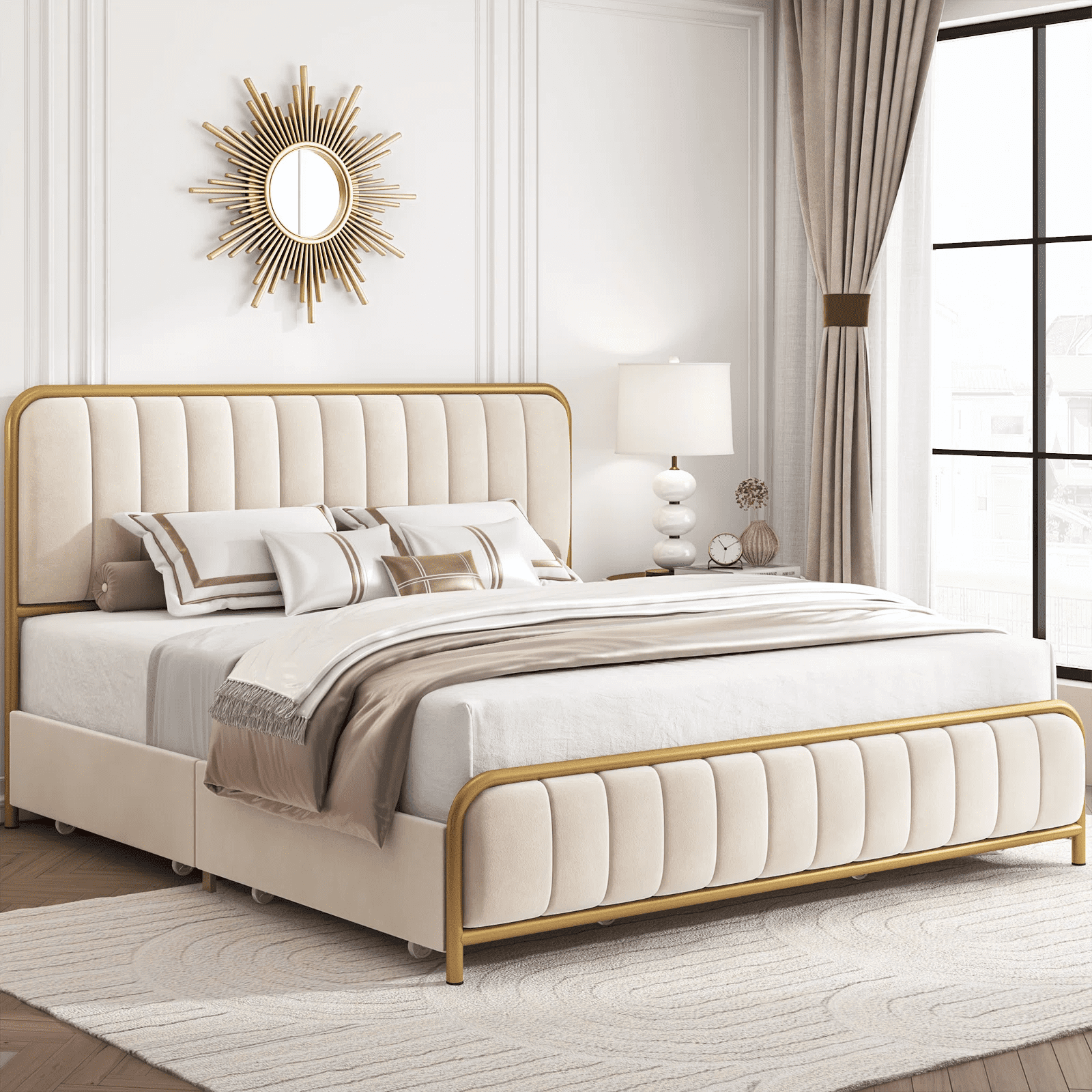 King Size Bed Frame Upgrade Your Bedroom with a Stylish and Spacious Bed Frame