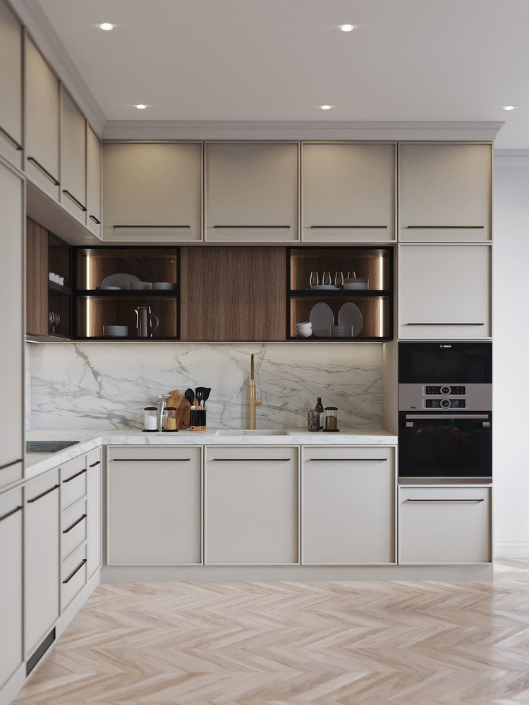 Kitchens For Large And Small Spaces Optimizing Your Kitchen Design for Both Spacious and Cozy Areas