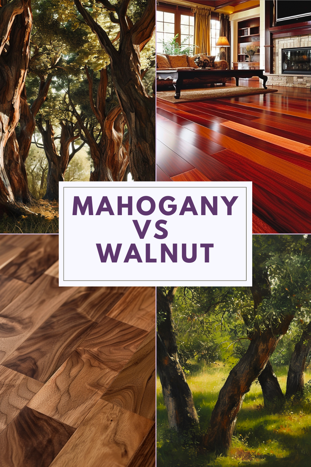 Mahogany Wood The Rich and Durable Hardwood Ideal for Furniture Making