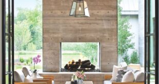 Outdoor Fireplace Design