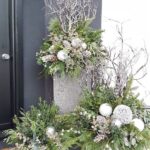 Outdoor Holiday Planter