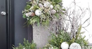 Outdoor Holiday Planter