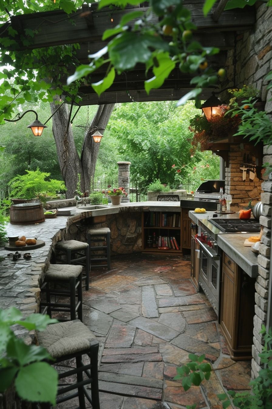 Outdoor Kitchen Decor Transform Your Outdoor Space with Stylish Kitchen Accessories