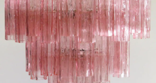 Pink Chandeliers