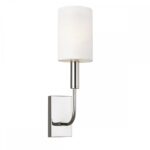 Polished Nickel Wall Lamp