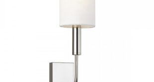 Polished Nickel Wall Lamp