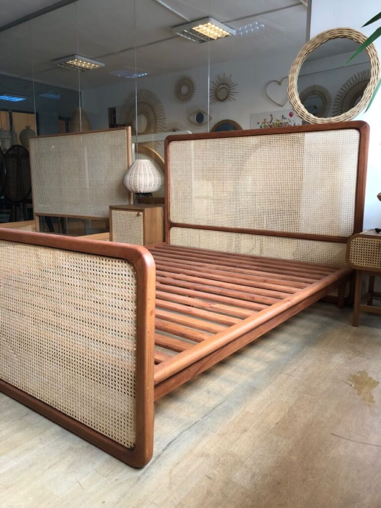 Rattan Bed