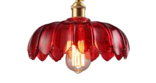 Red Lighting Fixtures Home