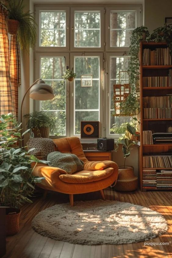 Retro Living Room Design