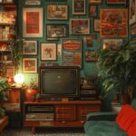 Retro Living Room Design