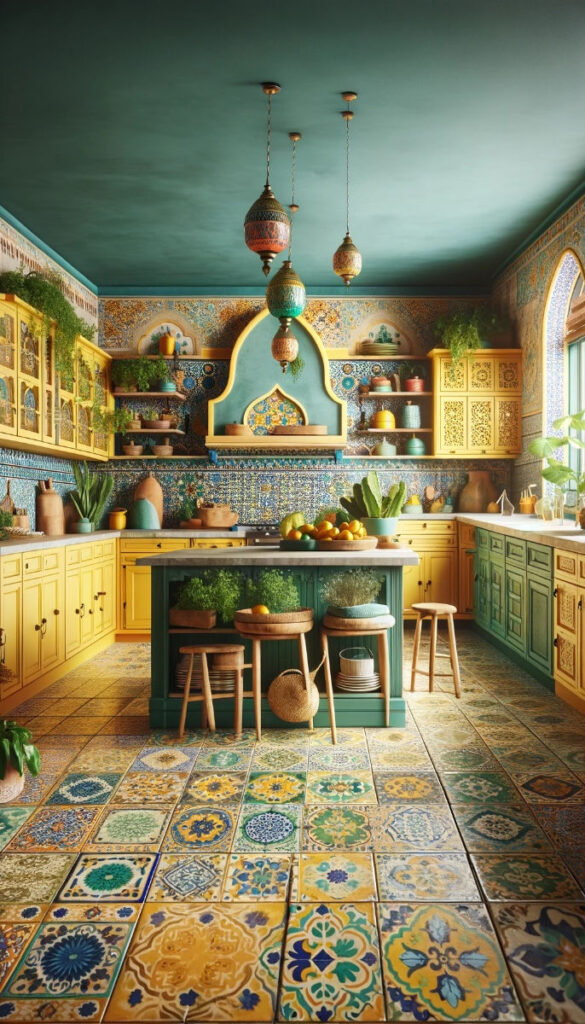 Rustic Bohemian Kitchen Decorations